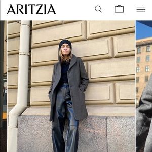 Aritzia Cocoon Coat